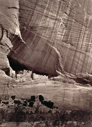Die alten Ruinen des Canyon de Chelle, 1873